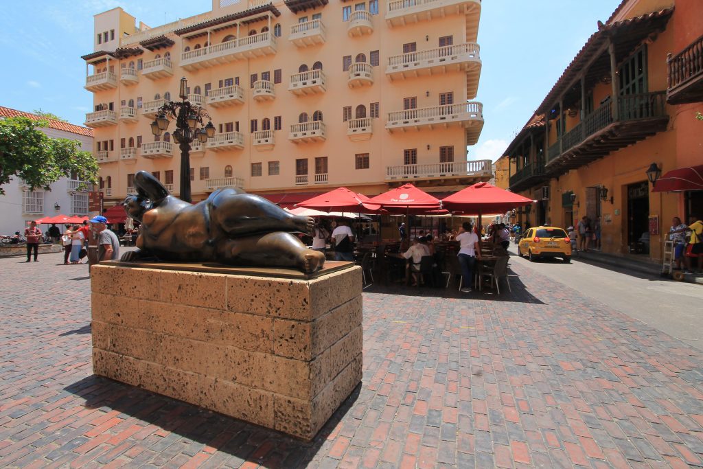 Cartagena Plaza de Bolivar Sudamerica