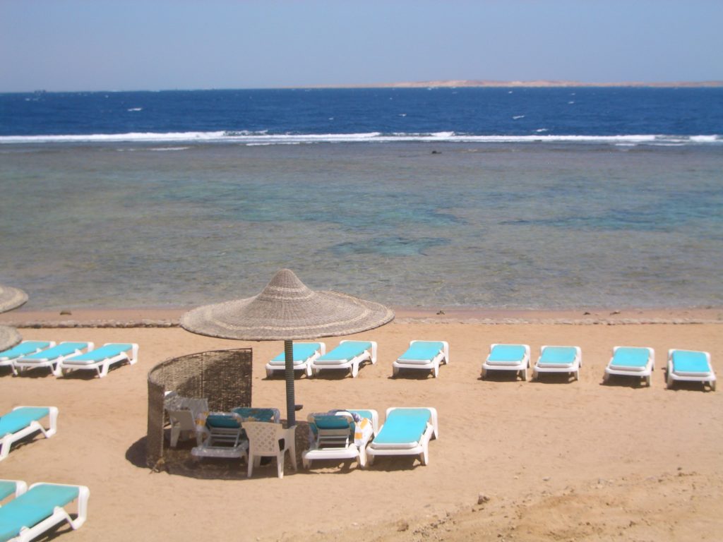 Sharm El Sheikh mare, spiaggia del Charmillion Sea Life Resort