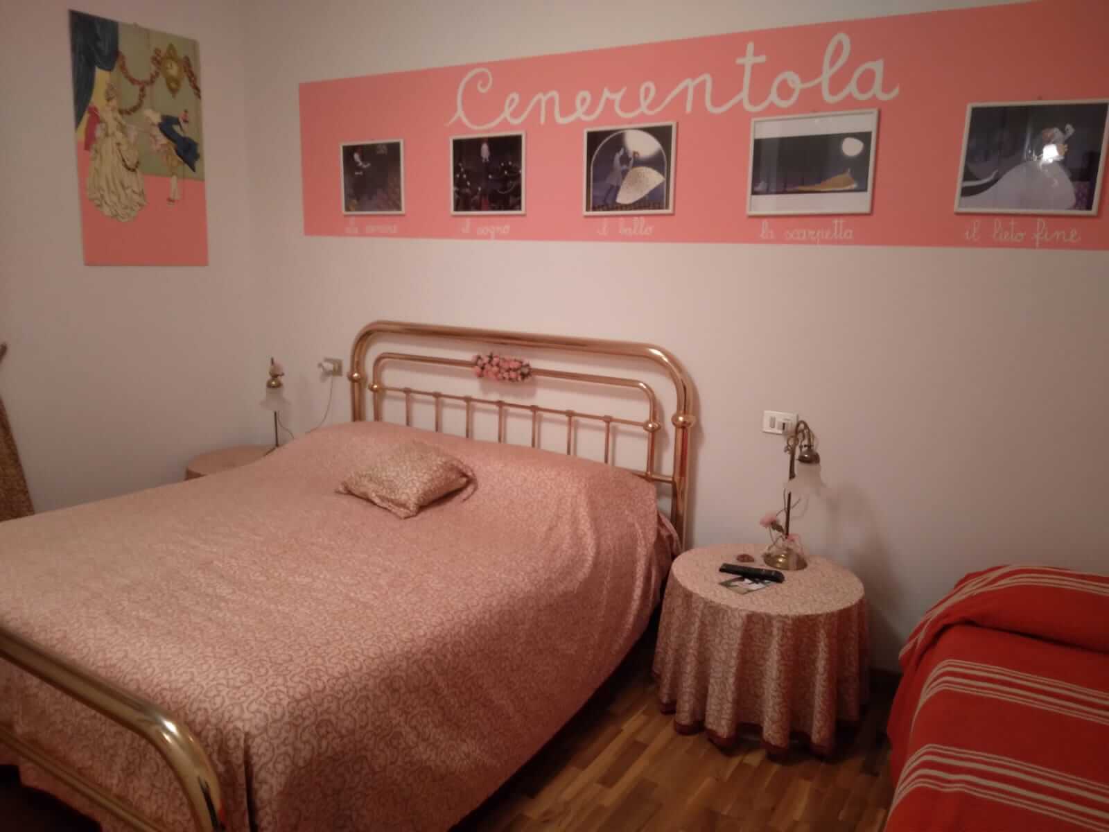 Cosa vedere a Sant’Agata Feltria, stanza di Cenerentola al B&B Margherita le fiabe