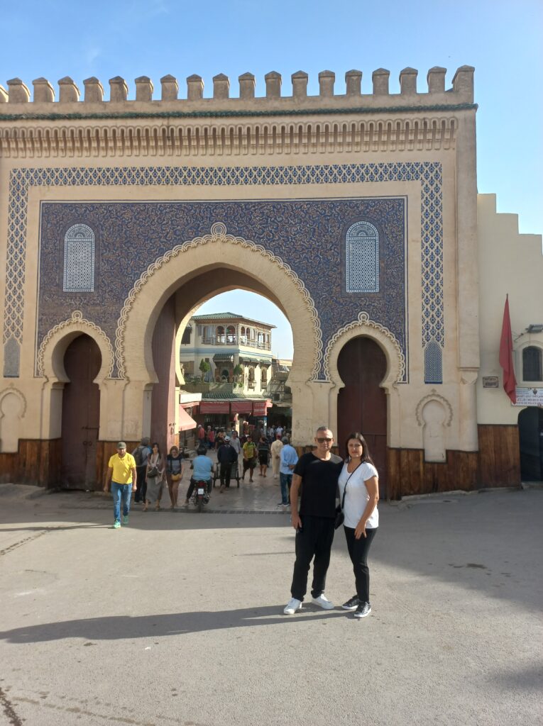Cosa vedere a Fes, Bab Bou Jeloud, la porta blu