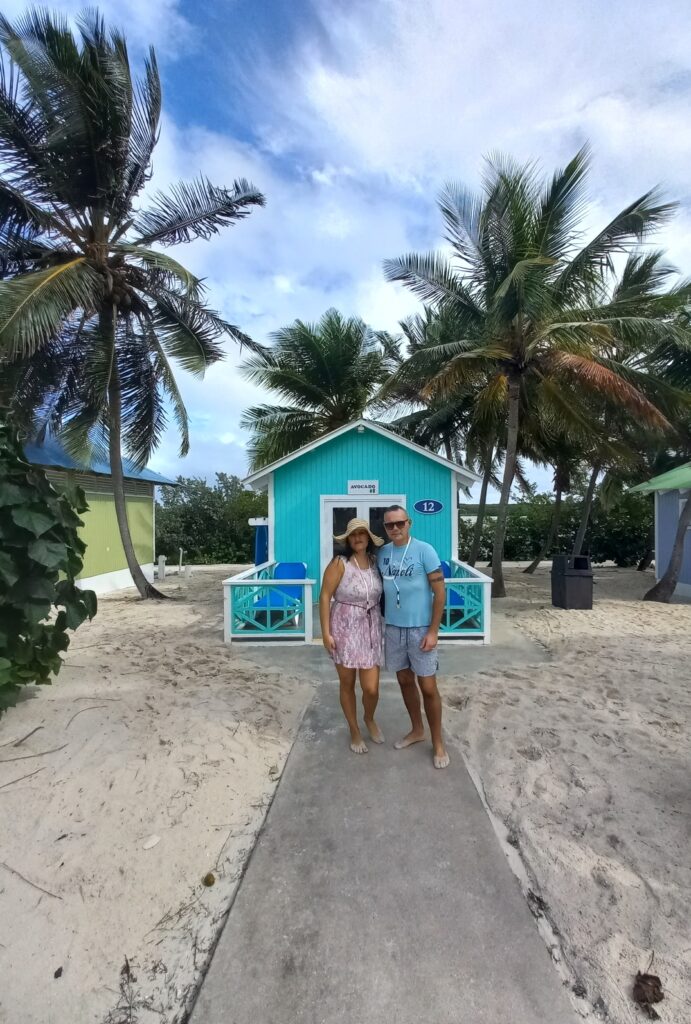 Bungalow su spiaggia alle Bahamas