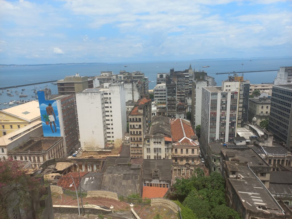 Veduta sulla Cidade Baixa da Praça da Sé Salvador