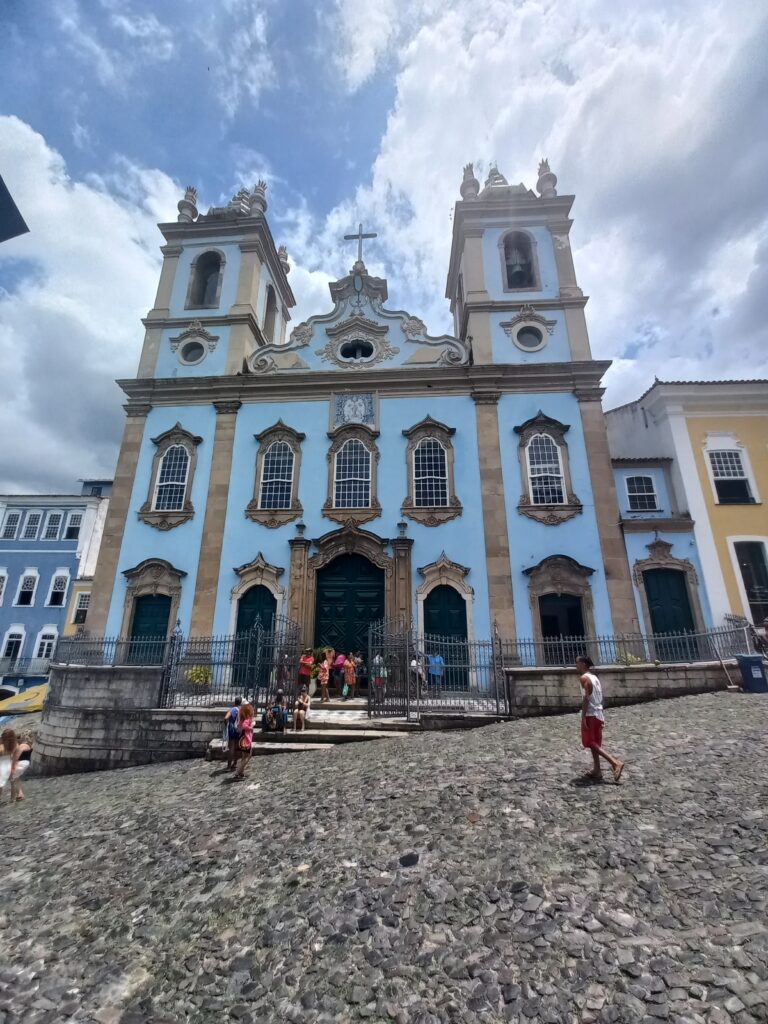 Igreja de NS do Rosario dos Pretos nel Pelorinho a Salvador de Bahia, Brasile