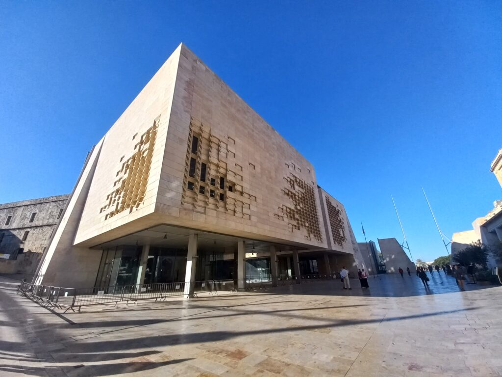 Cosa vedere a La Valletta, il Nuovo Parlamento