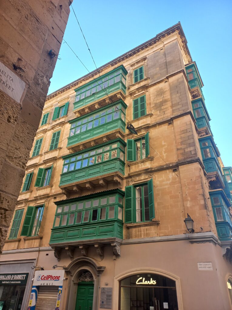 Cosa vedere a La Valletta Malta, i Balconi tipici