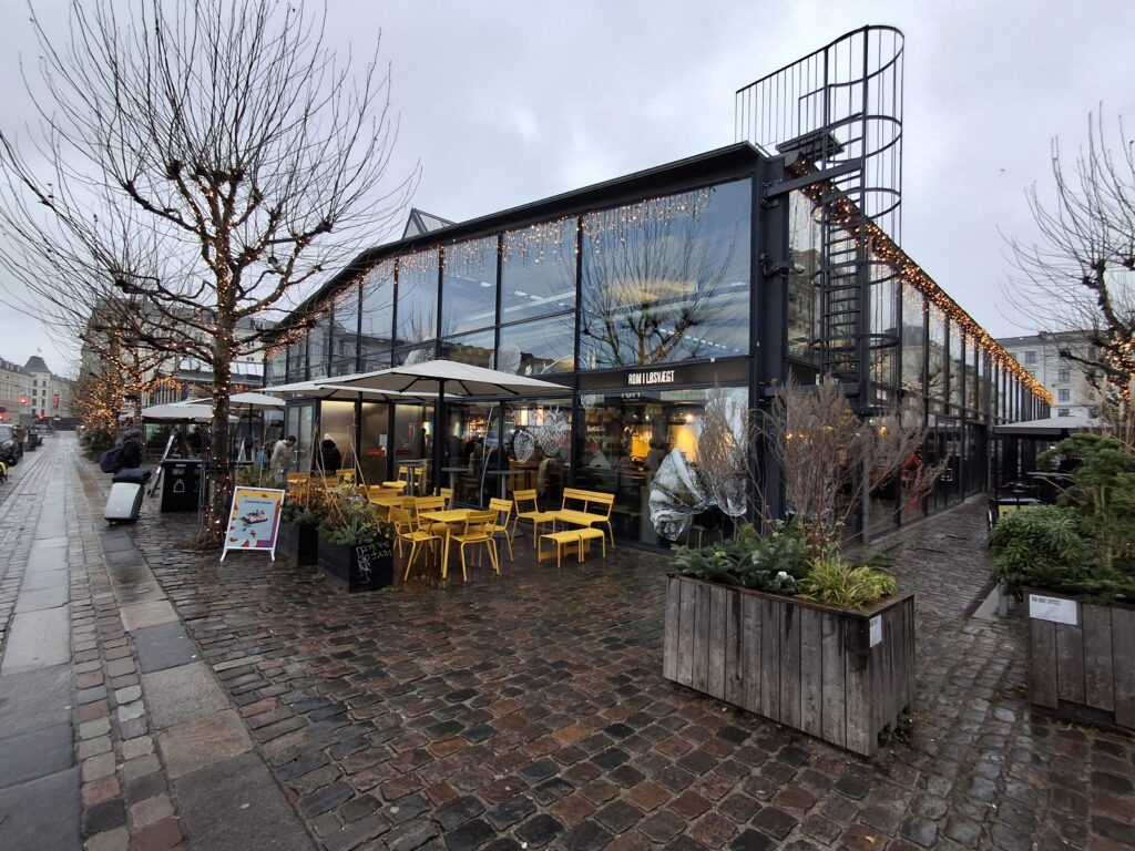 Mercato coperto di TorvehallerneKBH Copenaghen