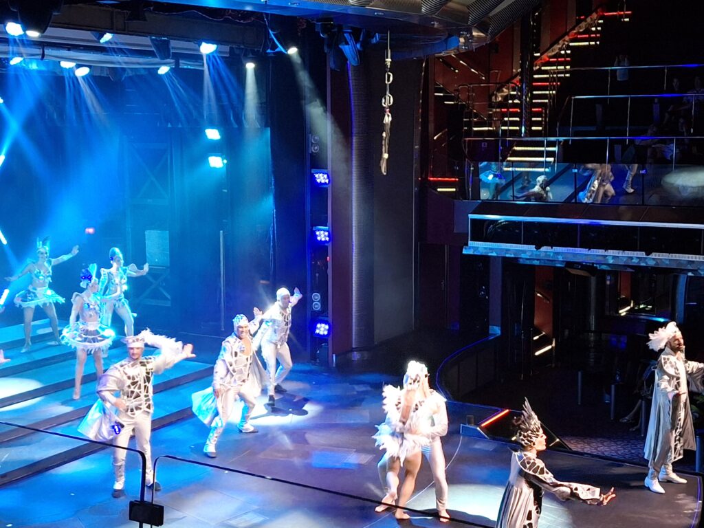 Spettacolo teatrale su Nave da crociera