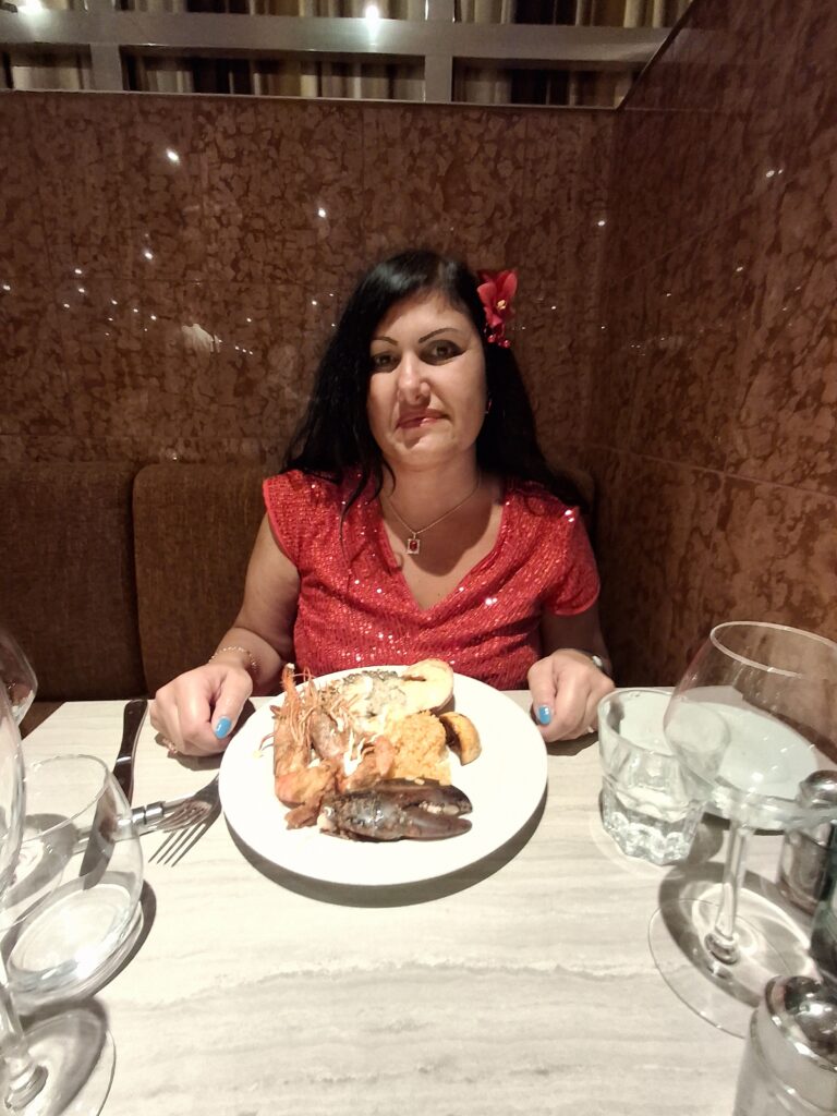 Cena di Natale con aragosta al Ristorante Otto e Mezzo su Costa Fascinosa