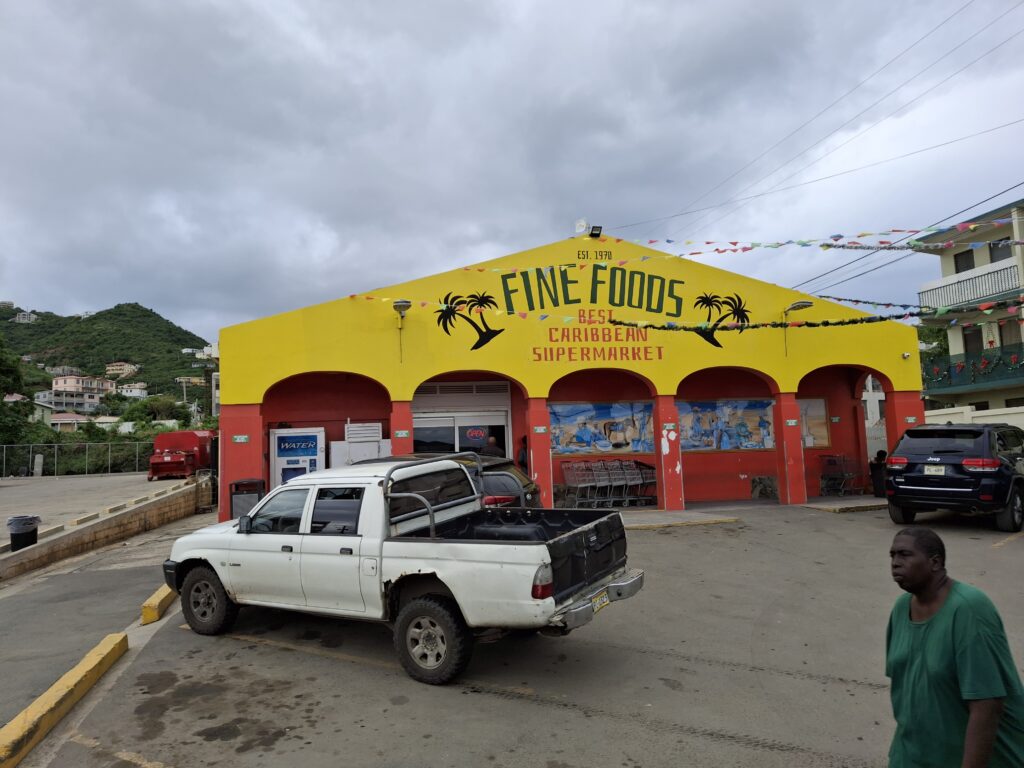 Tipica costruzione caraibica alle BVI