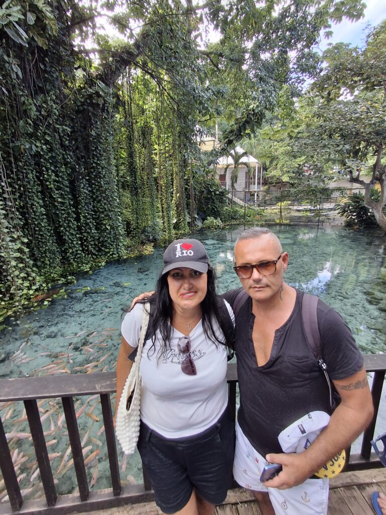 Laghetto nel complesso Island Village Ocho Rios