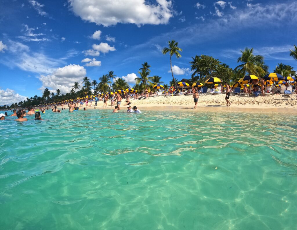 Isola Catalina, Repubblica Dominicana, spiaggia privata Costa crociere