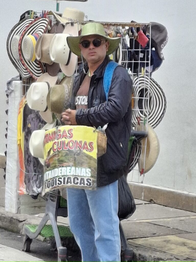 Venditore di Hormigas Culonas Colombia