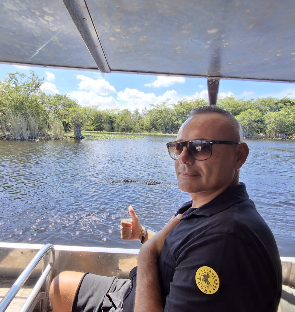 Coccodrillo a Everglades Holiday Park