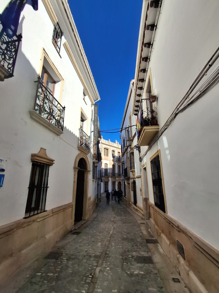 Vicolo di Ronda in Andalusia