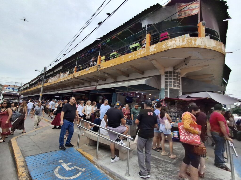 Strade del centro storico di Mazatlan
