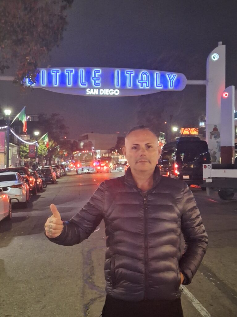 Little Italy sign San Diego