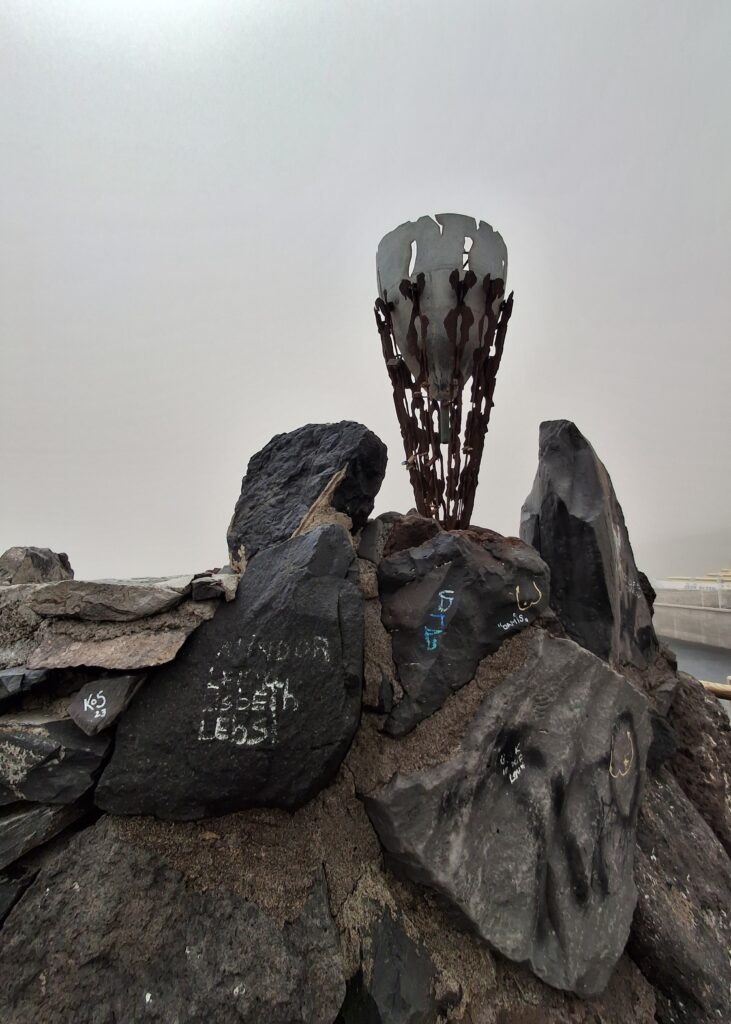 Monumento alla Fiamma Olimpica (Antorcha), San Sebastian de La Gomera