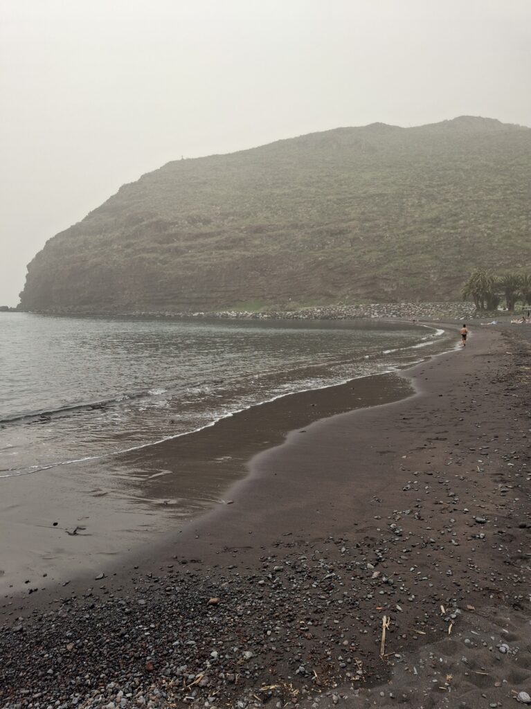 Playa de San Sebastian La Gomera spiagge e calima