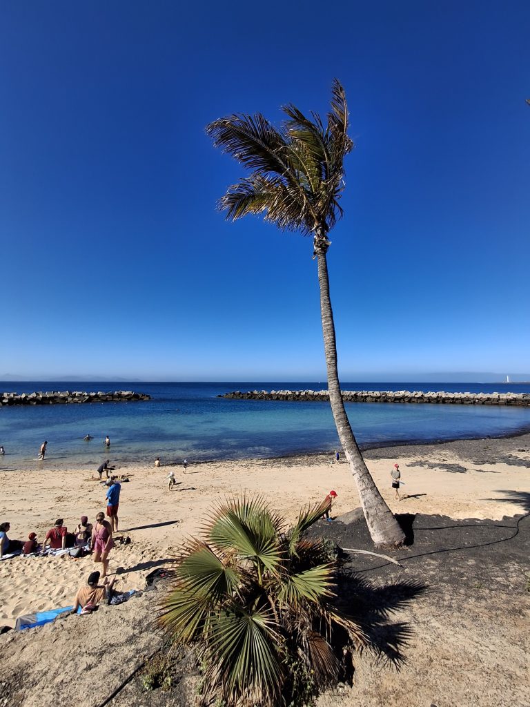 Lanzarote cosa vedere in un giorno di crociera, Playa Flamingo