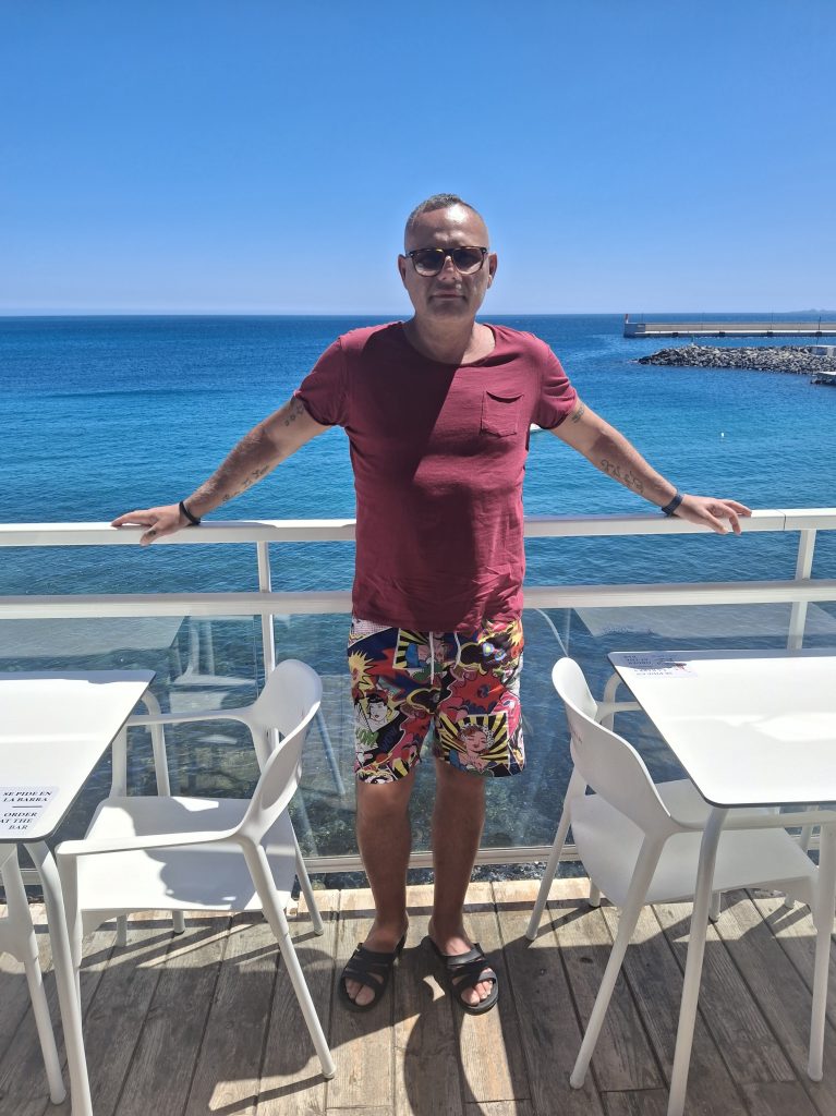 Bar con vista a Playa Blanca