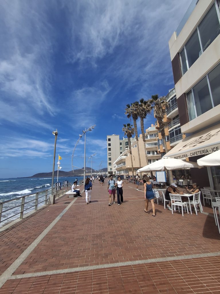 Il Paseo, lungomare su Las Canteras Gran canaria