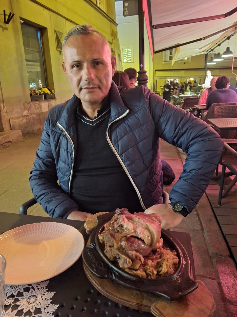 Da Zapiecek, Golonka con crauti