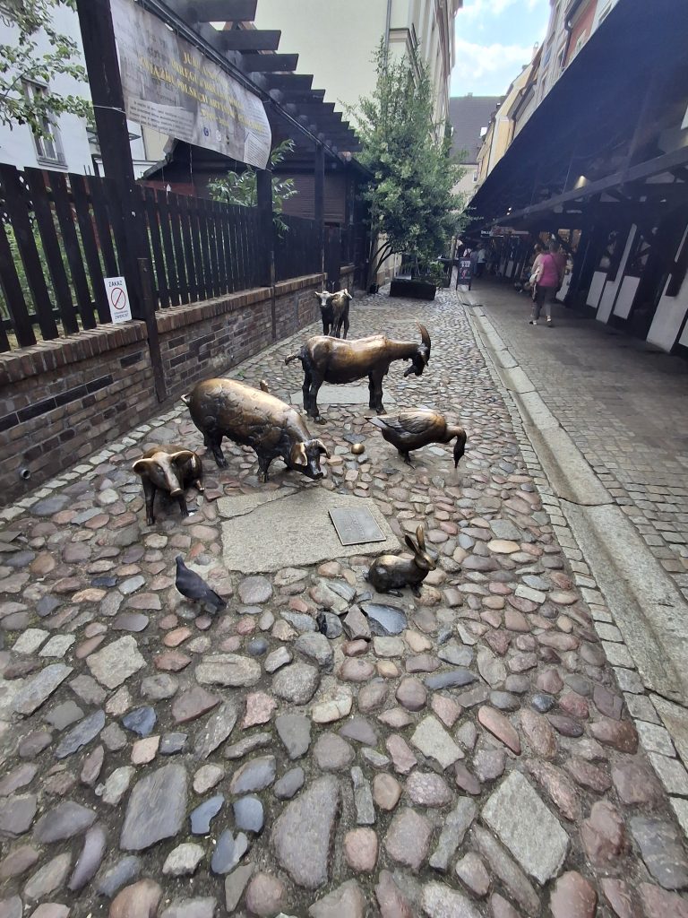 Jatki, Monumento della Memoria degli Animali da Macello a Wroclaw