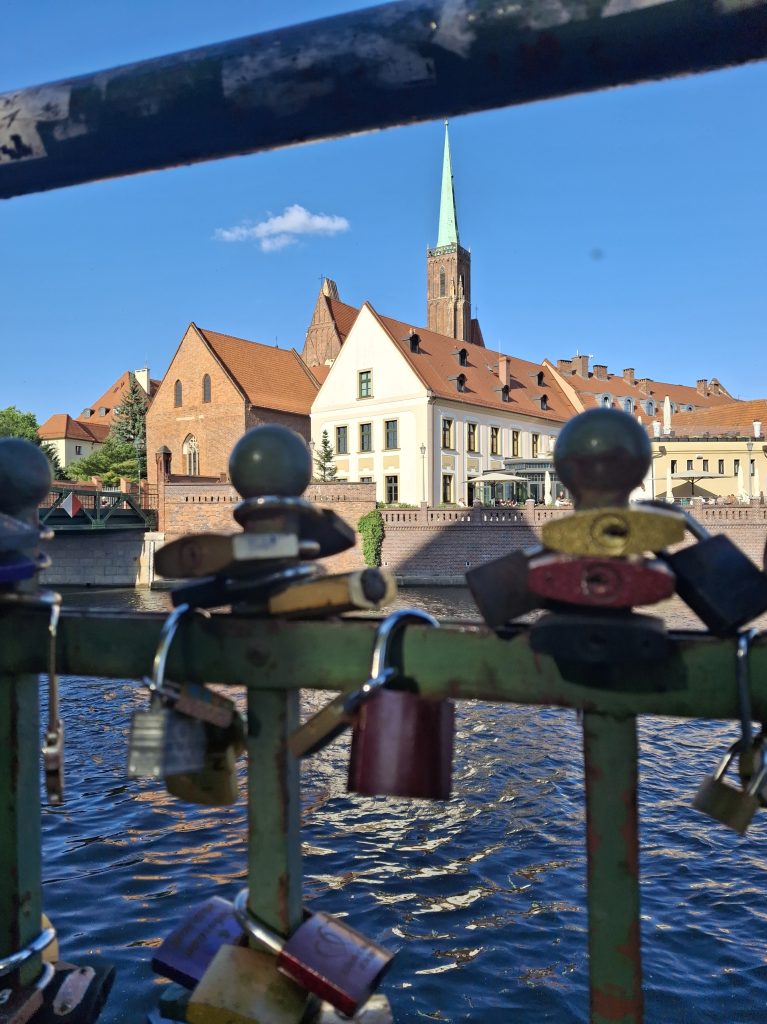 Lucchetti sul ponte di Ostròw Tumski