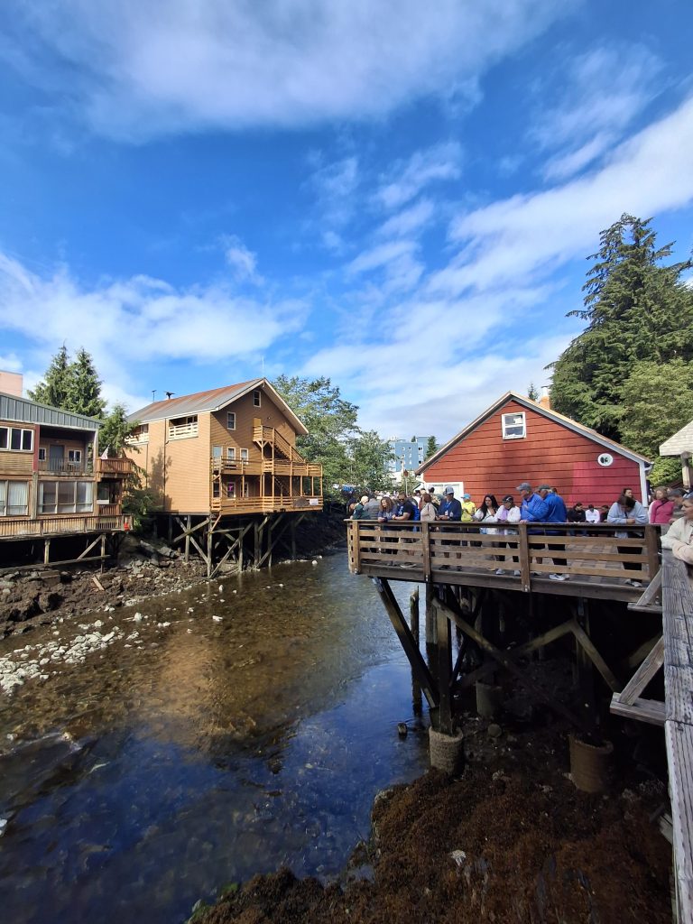 Creek Street a Ketchikan passerella in legno su palafitte