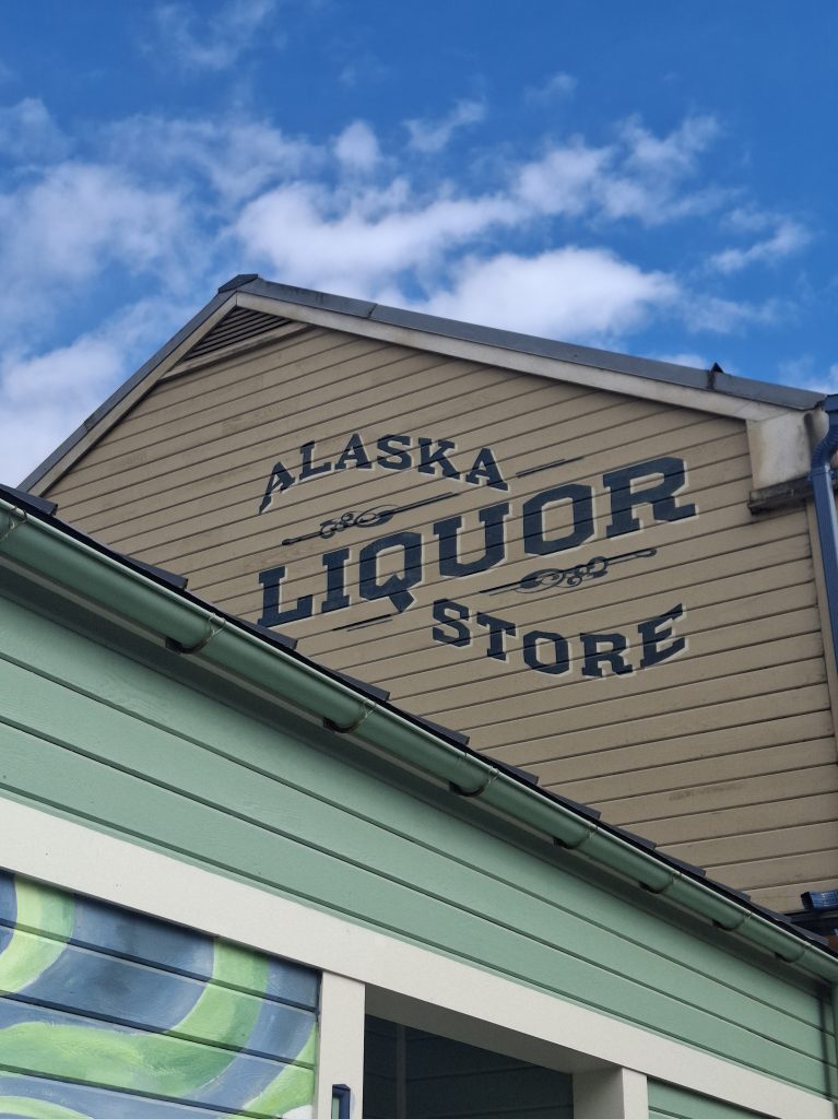Skagway Alaska cosa vedere, edifici in legno Liquor Store