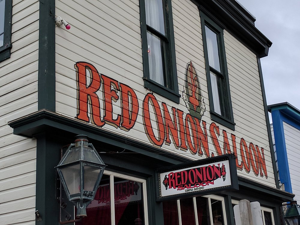 Red Onion Saloon gli esterni